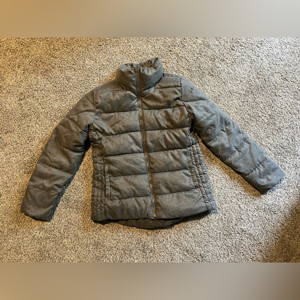 Old Navy Heathered Frost Free Jacket Medium